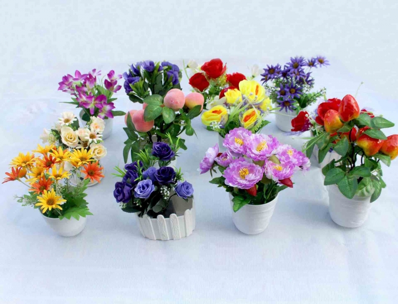 Artificial flower manufacturers: artificial plants potted plants garden landscape outdoor landscaping