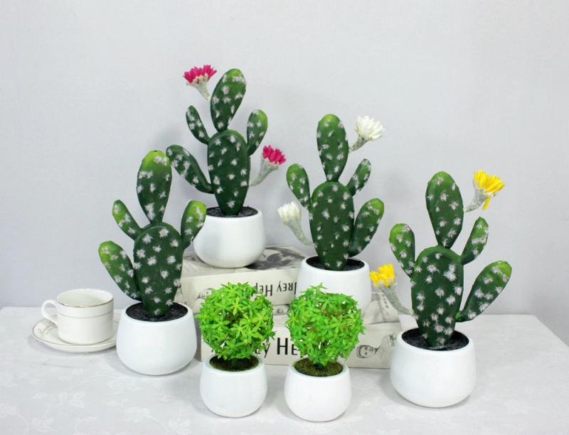 Artificial flower wholesale manufacturers: artificial potted plants, purify eyeballs and heal people